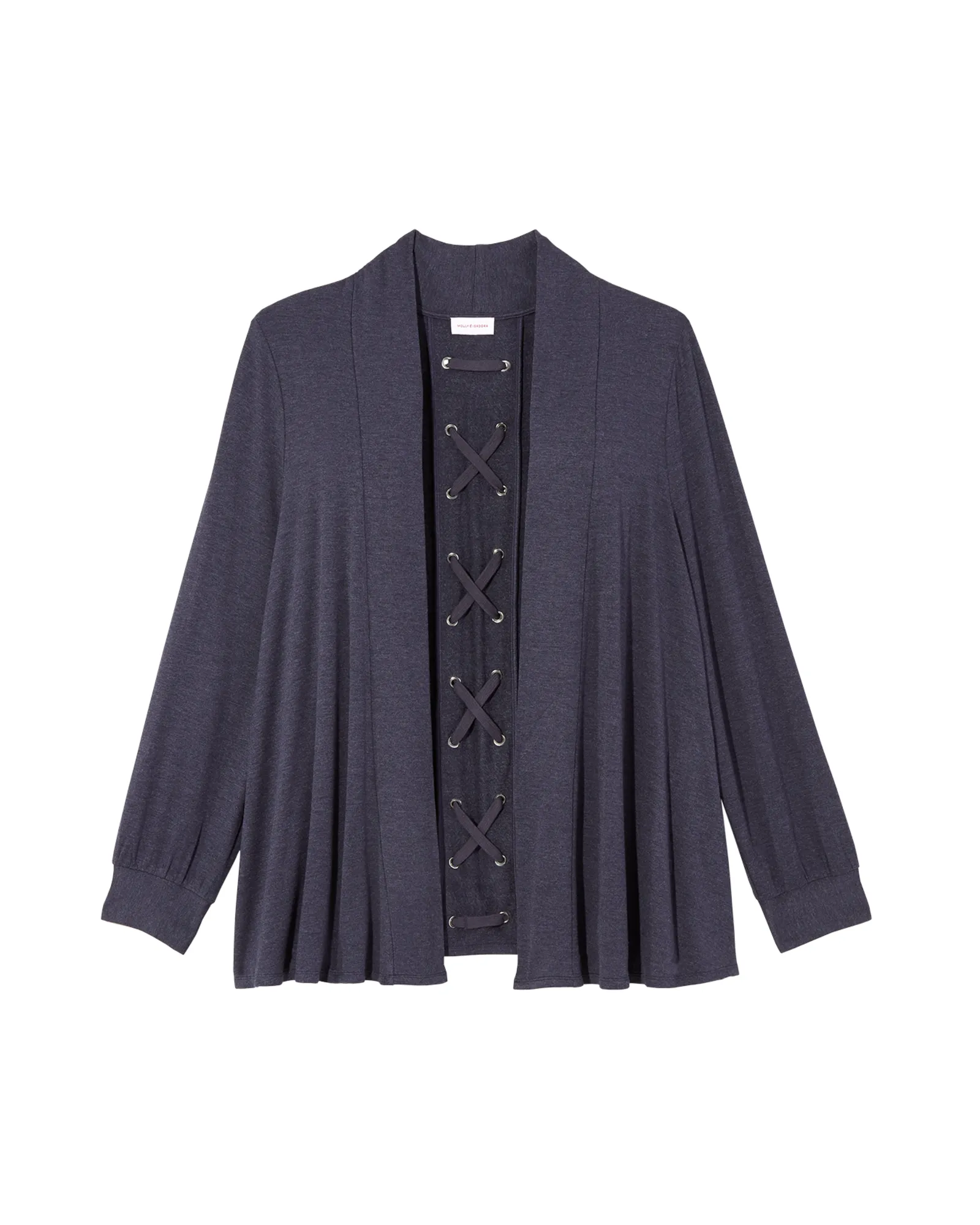 Angela Laced Cardigan | Navy