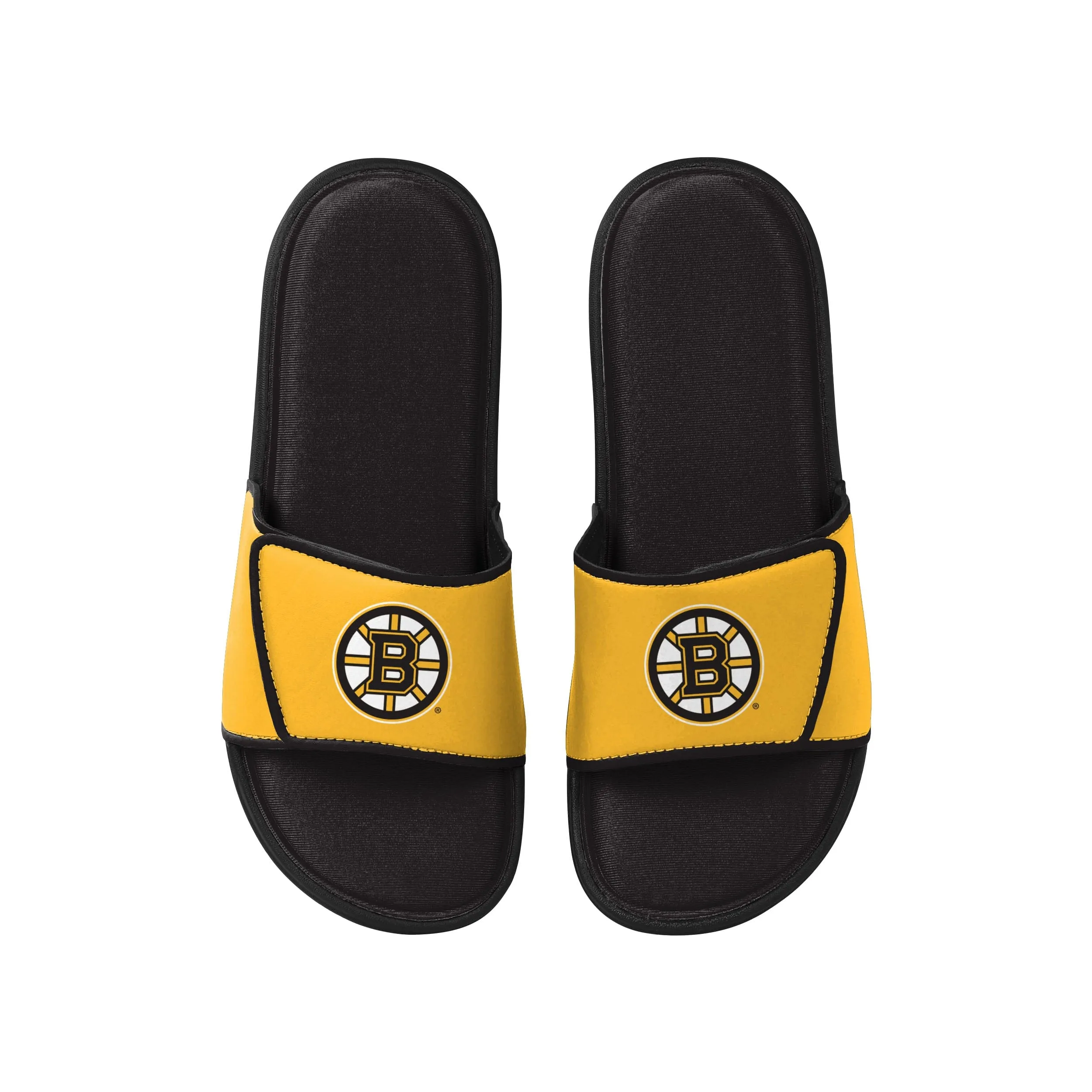 Boston Bruins NHL Mens Foam Sport Slide Sandals