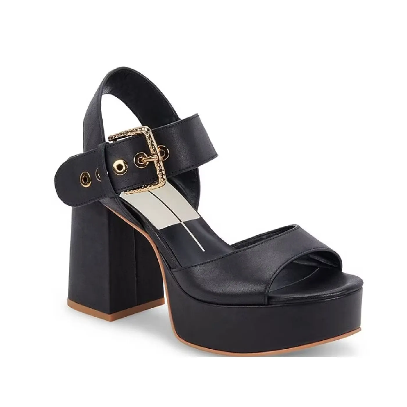 Dolce Vita Bobby Platform in Black Leather