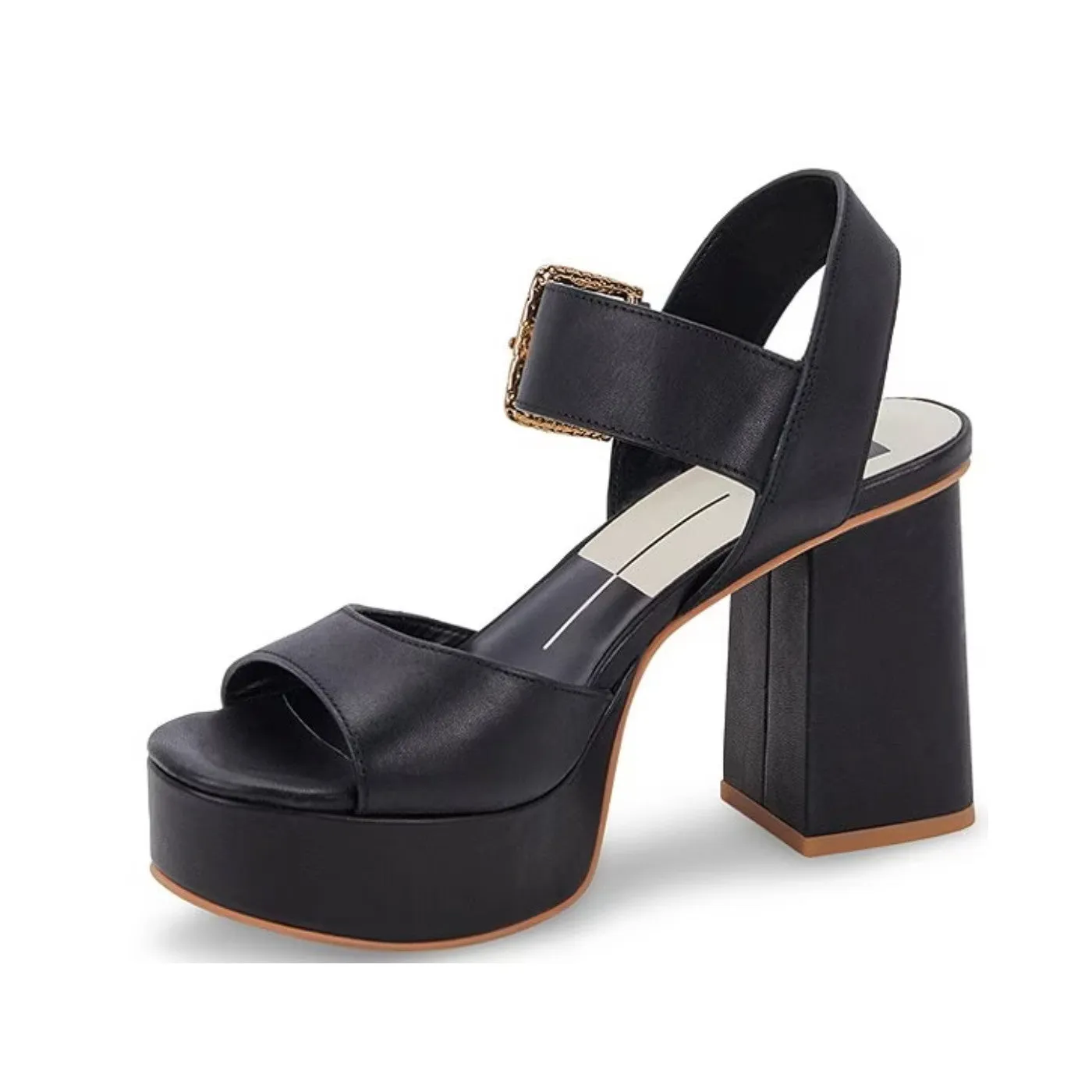 Dolce Vita Bobby Platform in Black Leather