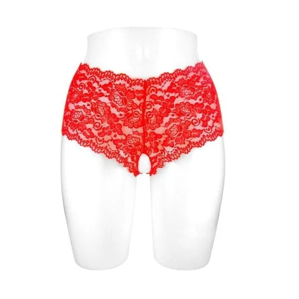 Fashion Secret Julia Crothchless Laced Boxer
