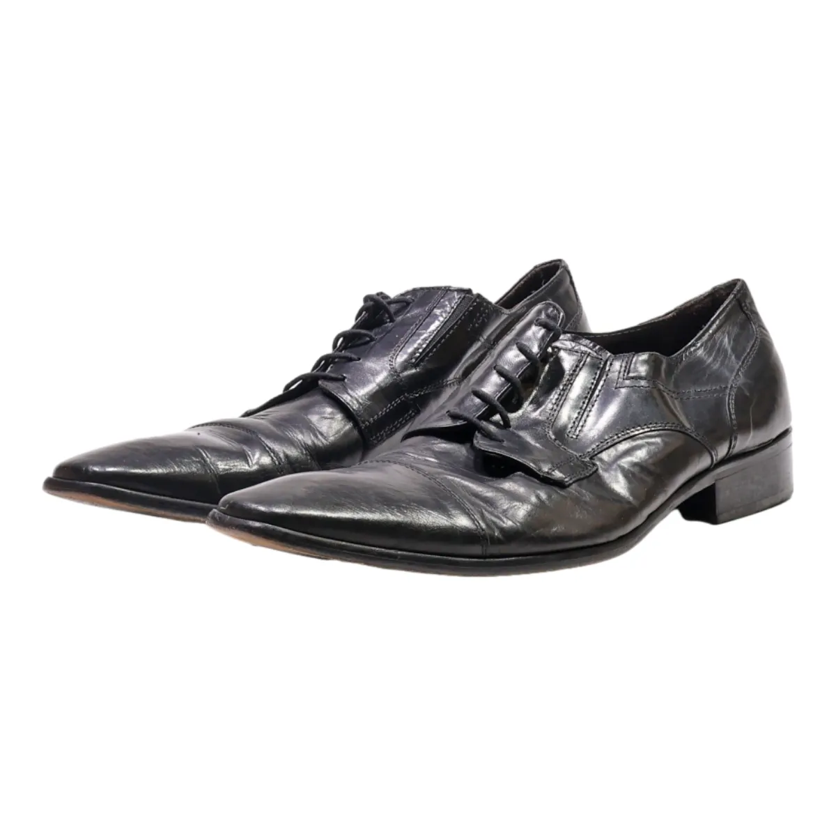 JOSEPH SHOES Oxford Shoes Black Leather Mens UK 9