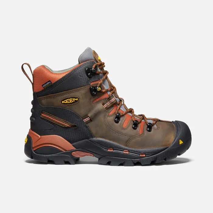 KEEN UTILITY MEN'S PITTSBURGH 6" WATERPROOF SOFT TOE BOOT
