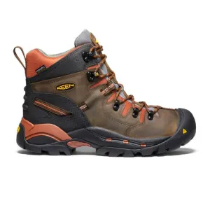 Keen Utility Pittsburgh 6" Soft Toe Work Boot (Men) - Cascade Brown