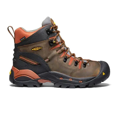 Keen Utility Pittsburgh 6" Soft Toe Work Boot (Men) - Cascade Brown
