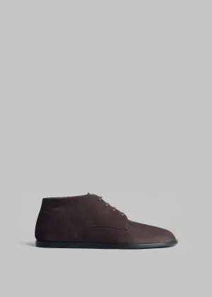 Nubuck Derby in Chocolate Brown - Chocolate