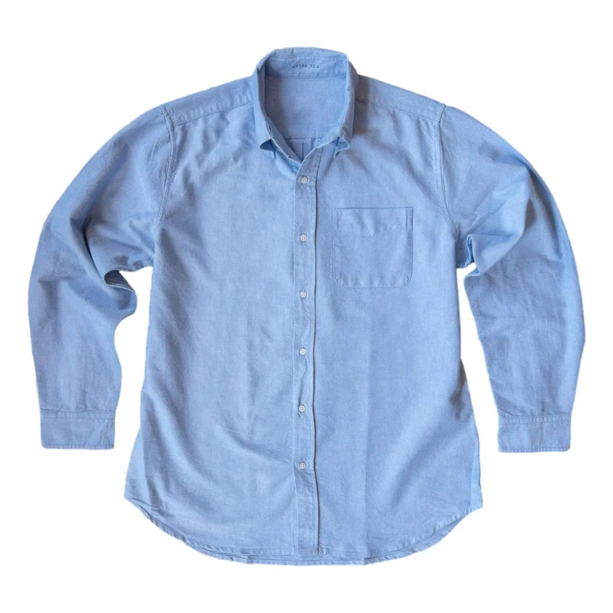 Oxford Cloth Button Down Vintage Blue