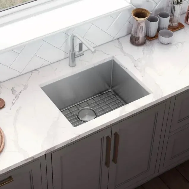 Ruvati | Forma 23" Undermount Single Basin Stainless Steel Utility Sink