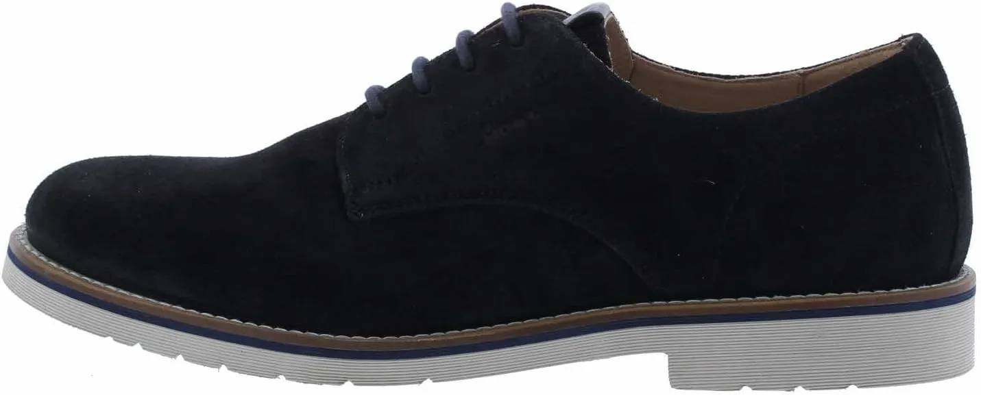 Sioux Men's Derby Oxford Flat, darkblue, 9