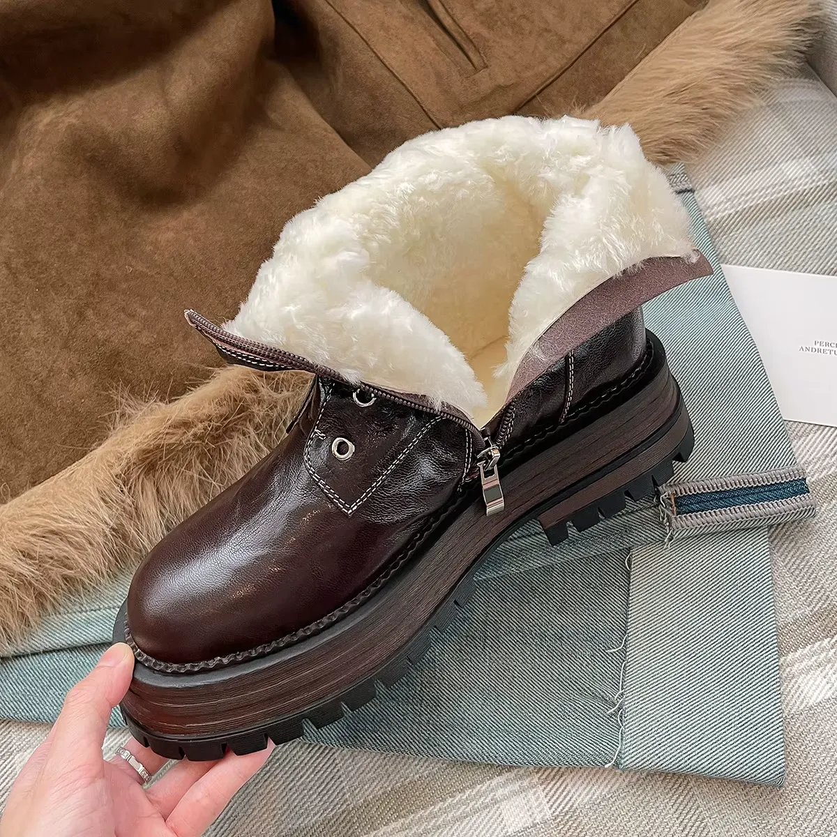 USS Shoes Ariana Women's Winter Ankle Boots