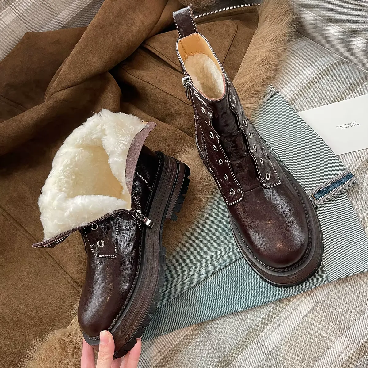USS Shoes Ariana Women's Winter Ankle Boots