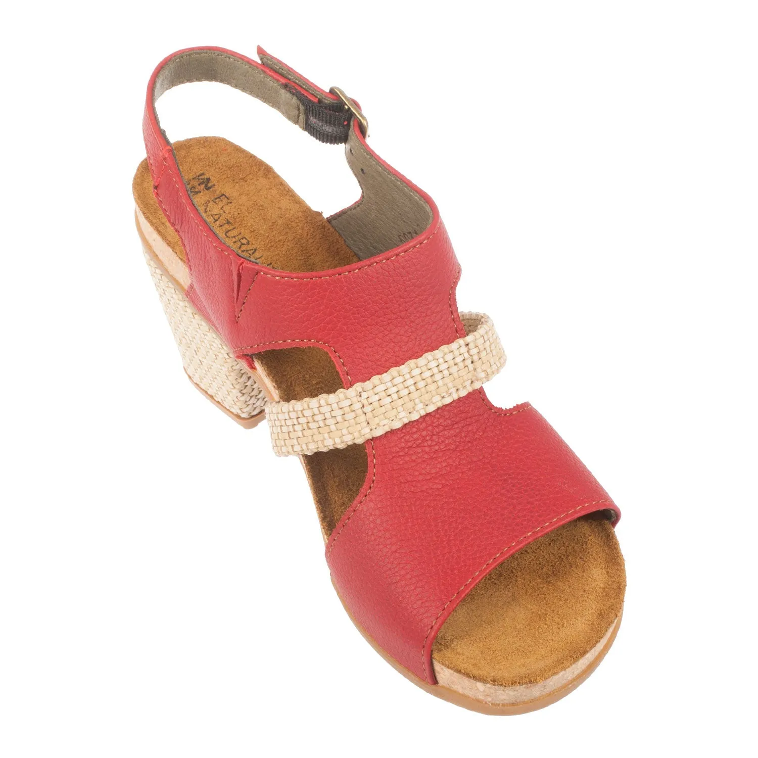 Women's 5031 Mola Leather Heel Sandal